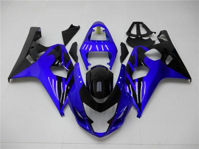 04-05 Blau Schwarz GSXR 600/750 Motorrad Verkleidung 04-05 Blau Schwarz GSXR 600/750 Motorrad Verkleidung