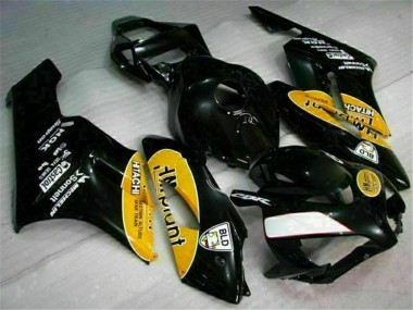 04-05 Gelb Schwarz CBR1000RR Motorrad Verkleidung