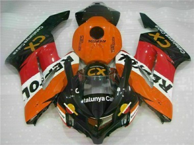 04-05 Orange CBR1000RR Motorrad Vollverkleidung