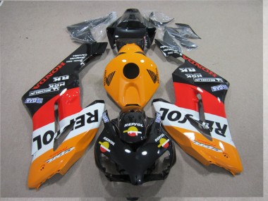 04-05 Orange Rot Repsol CBR1000RR Motorrad Verkleidung