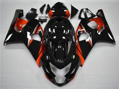 04-05 Orange Schwarz GSXR 600/750 Motorrad Verkleidung