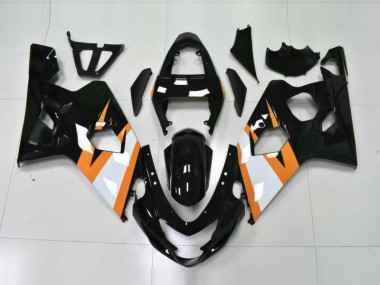 04-05 Orange Schwarz GSXR 600/750 Motorrad Verkleidungen