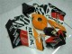 04-05 Orange Schwarz Repsol CBR1000RR Motorrad Verkleidungen 04-05 Orange Schwarz Repsol CBR1000RR Motorrad Verkleidungen