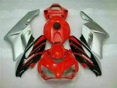 04-05 Rot Silber CBR1000RR Motorrad Verkleidung