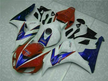 04-05 Rot Weiß CBR1000RR Motorrad Verkleidungen