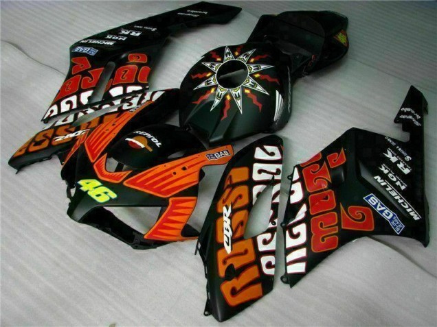 04-05 Schwarz Orange CBR1000RR Motorrad Verkleidung 04-05 Schwarz Orange CBR1000RR Motorrad Verkleidung