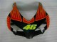 04-05 Schwarz Orange CBR1000RR Motorrad Verkleidung 04-05 Schwarz Orange CBR1000RR Motorrad Verkleidung