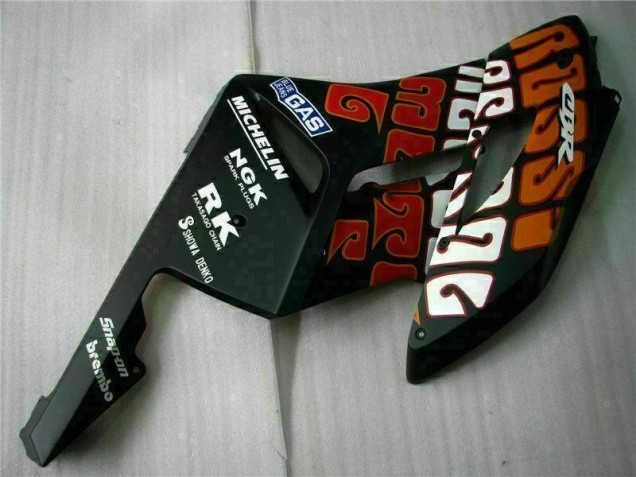 04-05 Schwarz Orange CBR1000RR Motorrad Verkleidung 04-05 Schwarz Orange CBR1000RR Motorrad Verkleidung