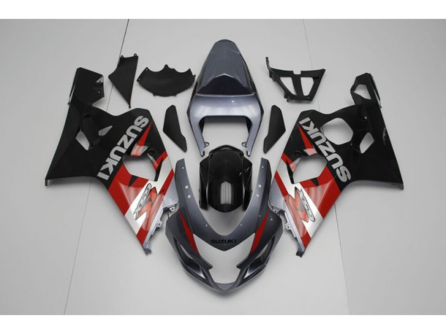 04-05 Schwarz Rot GSXR 750 Motorrad Verkleidung 04-05 Schwarz Rot GSXR 750 Motorrad Verkleidung
