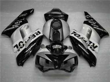 04-05 Schwarz Silber Repsol CBR1000RR Motorrad Verkleidungen