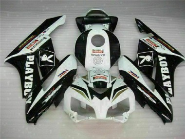 04-05 Schwarz Weiß CBR1000RR Motorrad Verkleidung