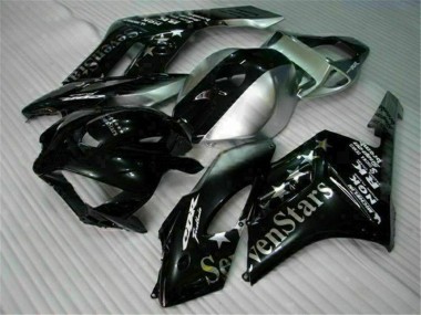 04-05 Schwarze SevenStars CBR1000RR Motorrad Verkleidung