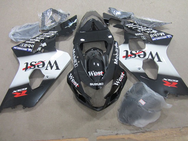 04-05 Schwarzer West Mobil GSXR 750 Motorrad Verkleidung 04-05 Schwarzer West Mobil GSXR 750 Motorrad Verkleidung