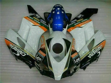 04-05 Weiß Blau CBR1000RR Motorrad Verkleidung