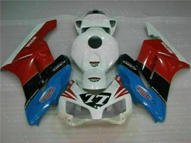 04-05 Weiß Rot 77 CBR1000RR Motorrad Verkleidung