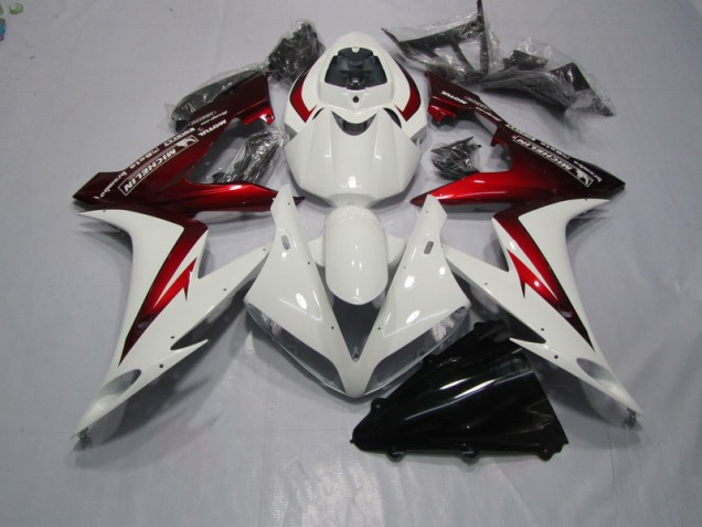 04-05 Weiß Rot CBR1000RR Motorrad Verkleidung & Plastik 04-05 Weiß Rot CBR1000RR Motorrad Verkleidung & Plastik