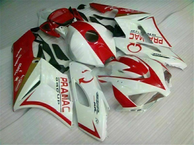 04-05 Weiß Rot CBR1000RR Motorrad Verkleidungen & Plastik
