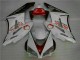 04-05 Weiß Rot CBR1000RR Motorrad Vollverkleidung