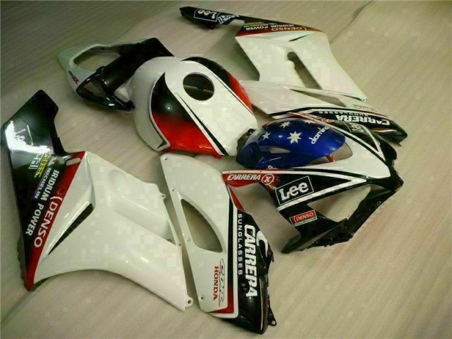 04-05 Weiß Schwarz CBR1000RR Motorrad Verkleidung & Plastik 04-05 Weiß Schwarz CBR1000RR Motorrad Verkleidung & Plastik
