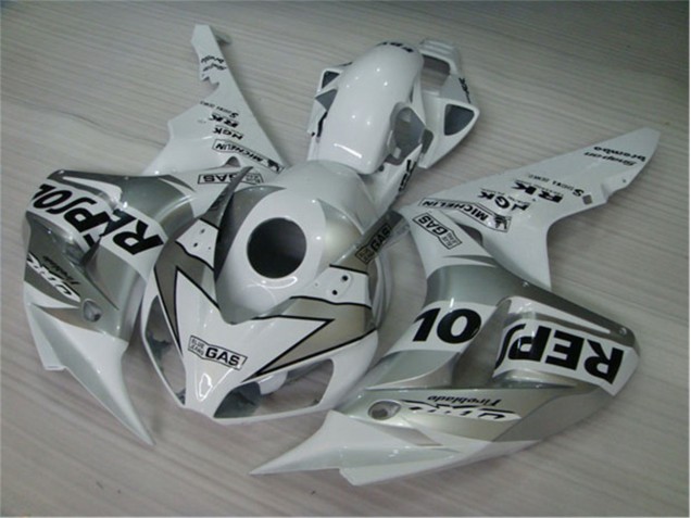 04-05 Weiß Silber Schwarz Repsol CBR1000RR Motorrad Verkleidung 04-05 Weiß Silber Schwarz Repsol CBR1000RR Motorrad Verkleidung