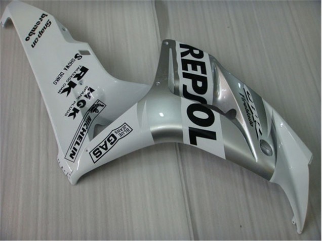 04-05 Weiß Silber Schwarz Repsol CBR1000RR Motorrad Verkleidung 04-05 Weiß Silber Schwarz Repsol CBR1000RR Motorrad Verkleidung