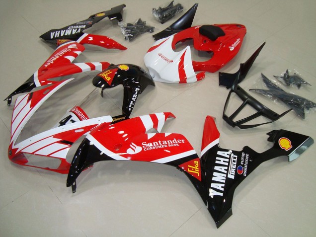 04-06 Blau Weiß Rot Schwarz YZF R1 Motorrad Verkleidung