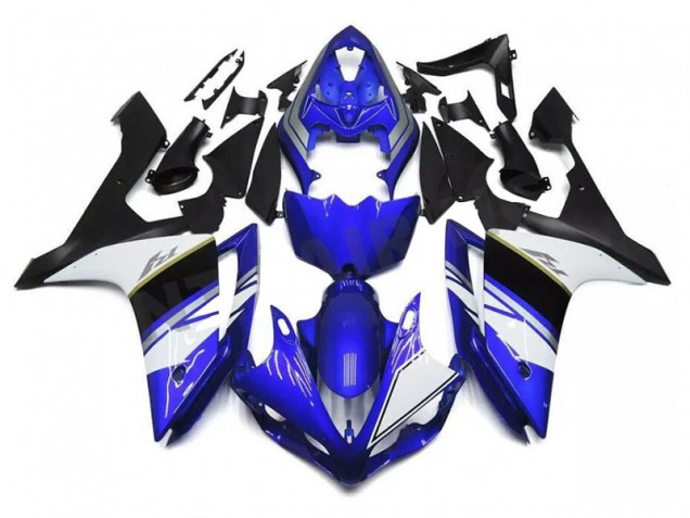 04-06 Blau Weiß Schwarz YZF R1 Motorrad Verkleidungen 04-06 Blau Weiß Schwarz YZF R1 Motorrad Verkleidungen
