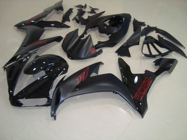 04-06 Matt Schwarz Rot YZF R1 Motorrad Verkleidung 04-06 Matt Schwarz Rot YZF R1 Motorrad Verkleidung