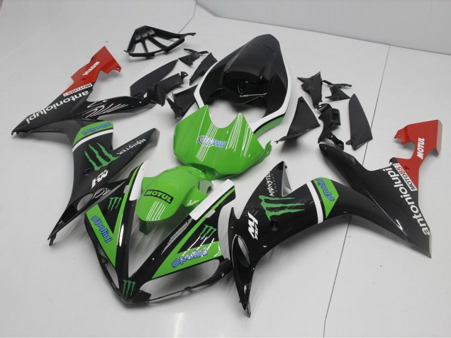 04-06 Monster Grün YZF R1 Motorrad Verkleidung 04-06 Monster Grün YZF R1 Motorrad Verkleidung