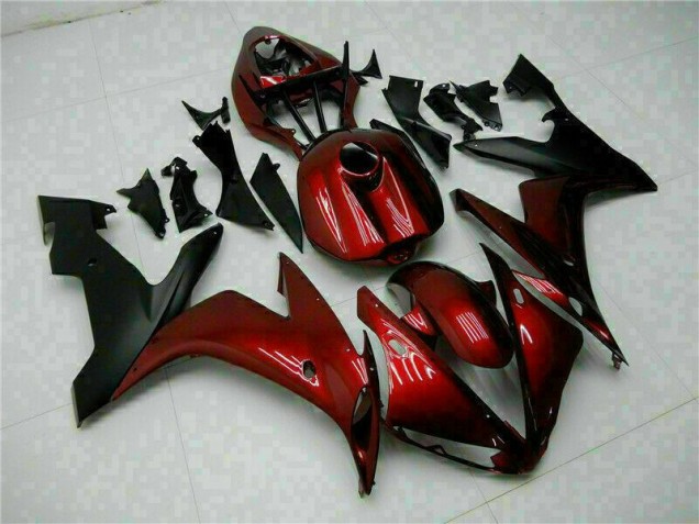 04-06 Rot Schwarz YZF R1 Motorrad Verkleidungen 04-06 Rot Schwarz YZF R1 Motorrad Verkleidungen