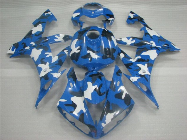 04-06 Rot Weiß YZF R1 Motorrad Verkleidung 04-06 Rot Weiß YZF R1 Motorrad Verkleidung