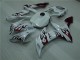 04-06 Weiß Rot Flamme YZF R1 Motorrad Verkleidung 04-06 Weiß Rot Flamme YZF R1 Motorrad Verkleidung