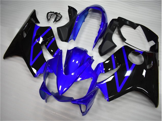 04-07 Blau Schwarz CBR600 F4i Motorrad Verkleidung 04-07 Blau Schwarz CBR600 F4i Motorrad Verkleidung