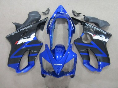 04-07 Blau Schwarz CBR600 F4i Motorrad Verkleidungen