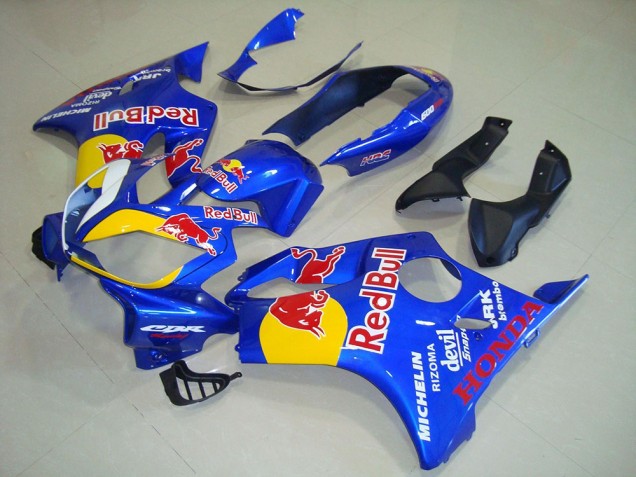 04-07 Rot Bull CBR600 F4i Motorrad Verkleidung 04-07 Rot Bull CBR600 F4i Motorrad Verkleidung