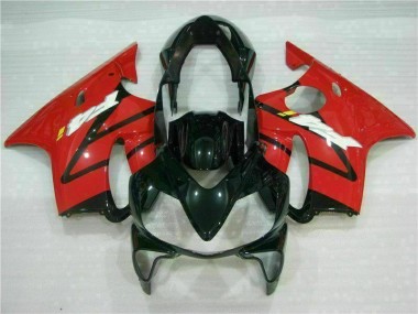 04-07 Rot Schwarz CBR600 F4i Motorrad Verkleidung & Plastik