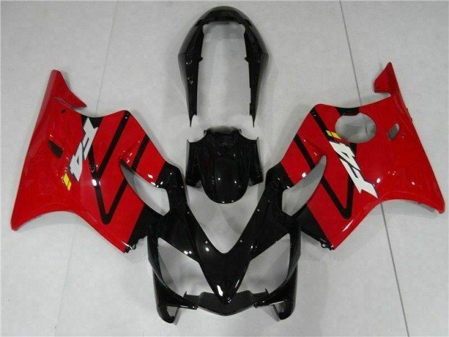 04-07 Rot Schwarz CBR600 F4i Motorrad Vollverkleidung 04-07 Rot Schwarz CBR600 F4i Motorrad Vollverkleidung
