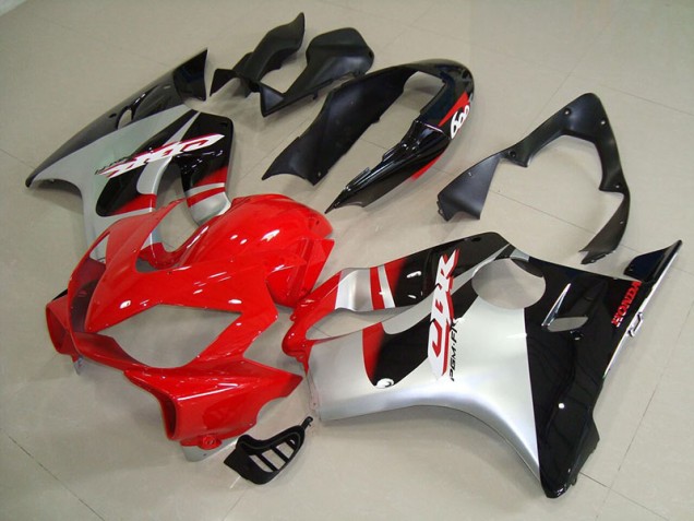 04-07 Rot Silber CBR600 F4i Motorrad Verkleidung 04-07 Rot Silber CBR600 F4i Motorrad Verkleidung