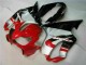 04-07 Rot Silber CBR600 F4i Motorrad Verkleidungen