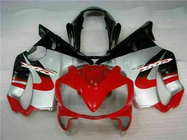 04-07 Rot Silber CBR600 F4i Motorrad Verkleidungen