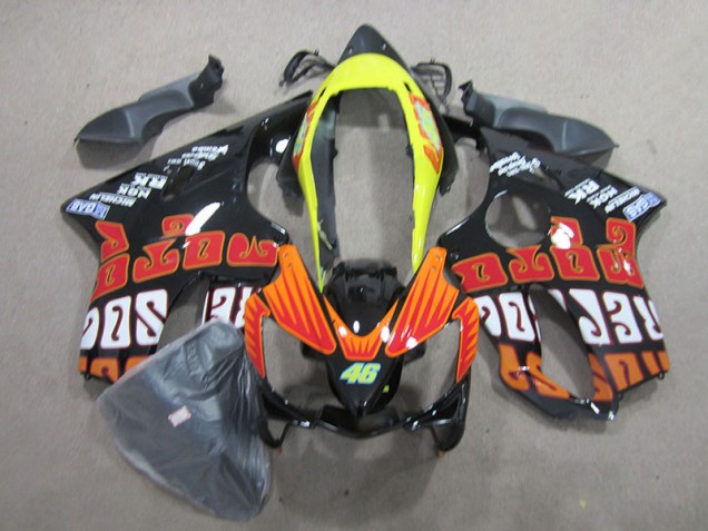 04-07 Schwarz Rot 46 CBR600 F4i Motorrad Verkleidung 04-07 Schwarz Rot 46 CBR600 F4i Motorrad Verkleidung