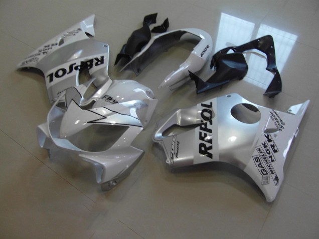 04-07 Weiß Repsol CBR600 F4i Motorrad Verkleidung 04-07 Weiß Repsol CBR600 F4i Motorrad Verkleidung