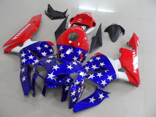 05-06 Amerikanische Flagge CBR600RR Motorrad Verkleidung 05-06 Amerikanische Flagge CBR600RR Motorrad Verkleidung