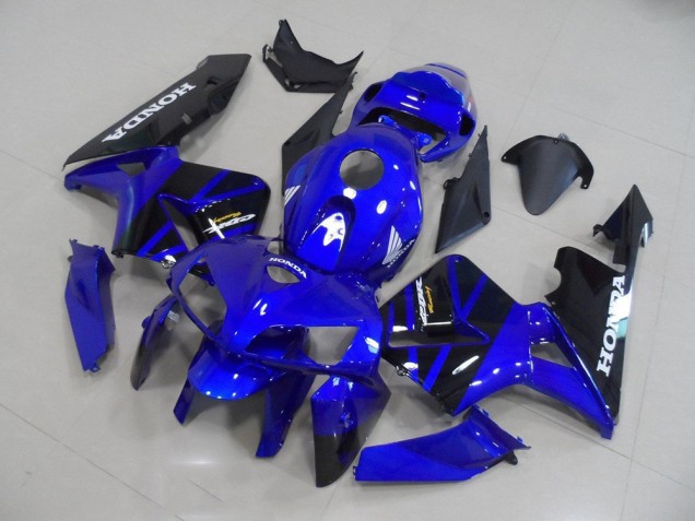05-06 Blau Schwarz CBR600RR Motorrad Verkleidungen 05-06 Blau Schwarz CBR600RR Motorrad Verkleidungen