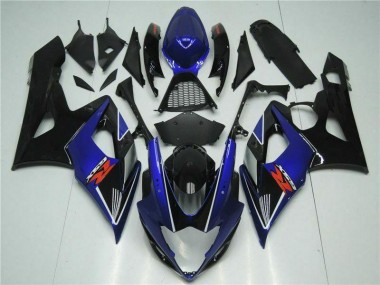 05-06 Blau Schwarz GSXR 1000 Motorrad Verkleidung