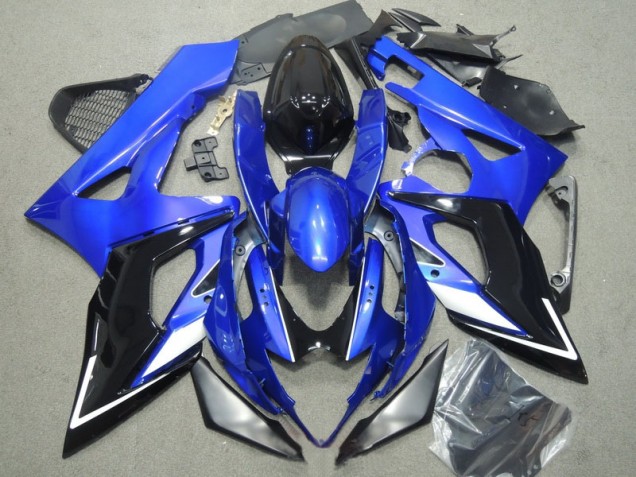05-06 Blau Schwarz GSXR 1000 Motorrad Vollverkleidung 05-06 Blau Schwarz GSXR 1000 Motorrad Vollverkleidung