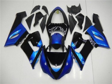 05-06 Blau Schwarz ZX6R Motorrad Verkleidung