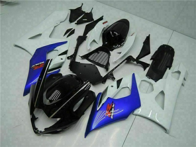 05-06 Blau Weiß GSXR 1000 Motorrad Verkleidung
