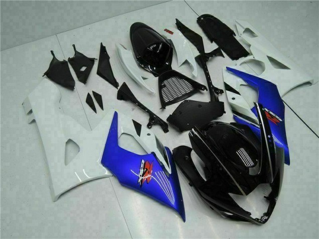 05-06 Blau Weiß GSXR 1000 Motorrad Verkleidung