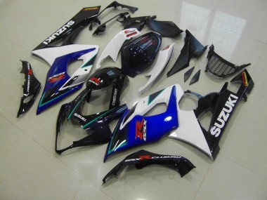 05-06 Blau Weiß GSXR 1000 Motorrad Verkleidungen
